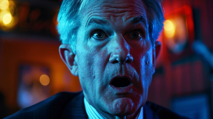 Powell freaking out screen scared
