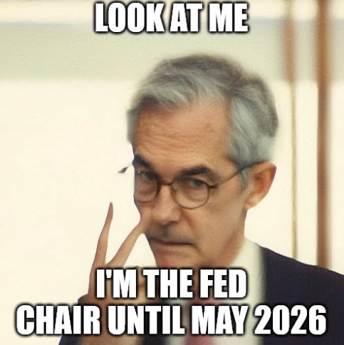 Powell meme captain look at me