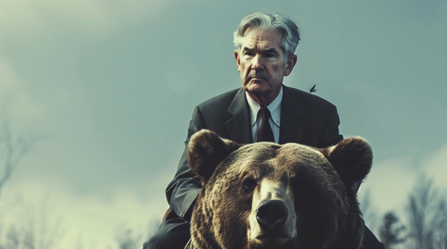 Powell riding bear 1