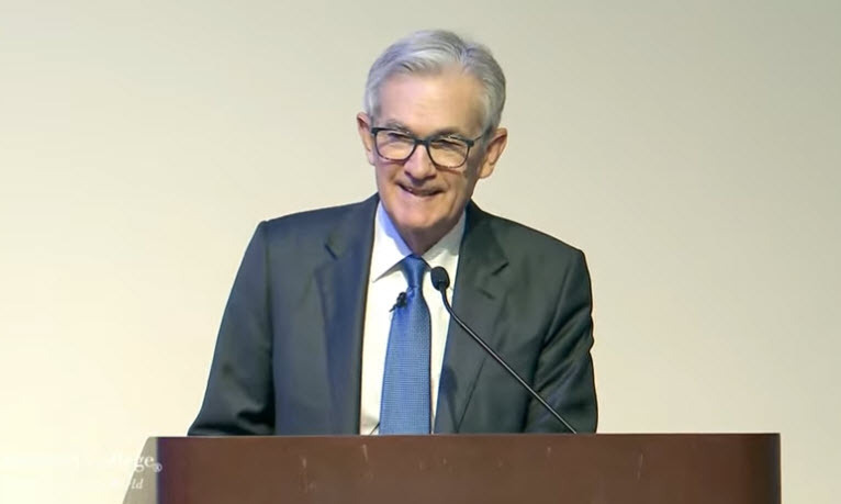 Powell smiling at Spelman