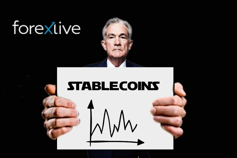 Powell stablecoins Fed