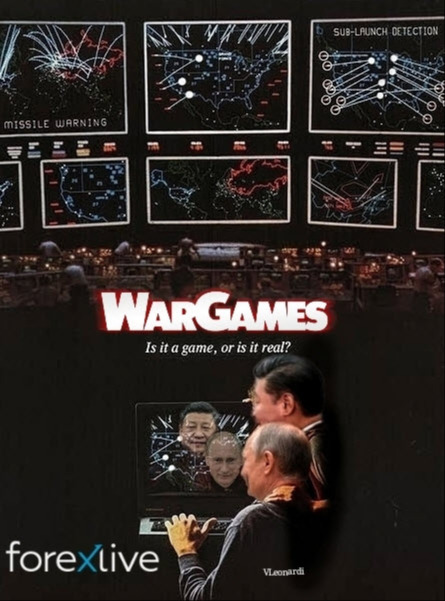 Putin Xi war games