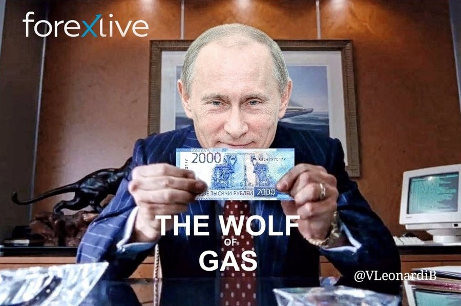Putin gas meme