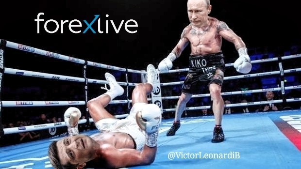 Putin knockout Zelensky