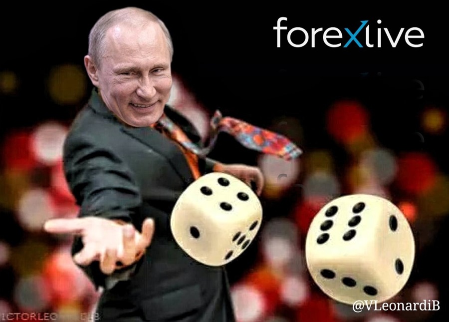 Putin rolling dice meme