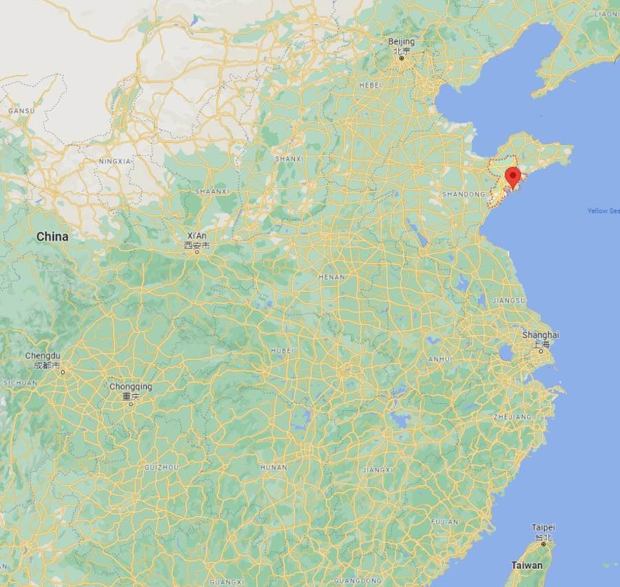 Qingdao china mystery object chinese