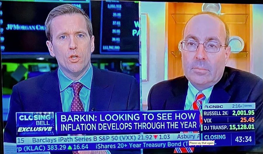 Richmond Fed President Barkin