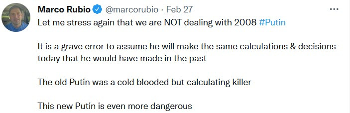 Rubio tweet