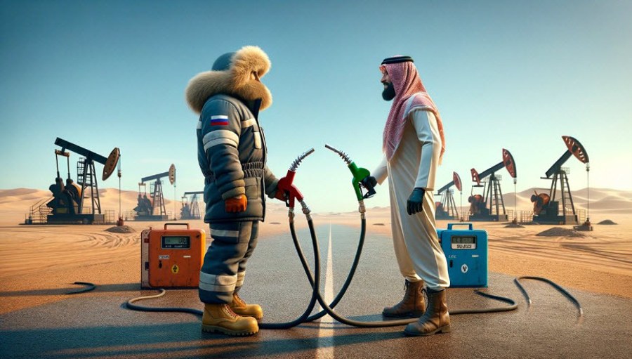 Russia Saudi Oil AI