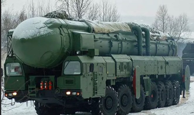 Russian Yars intercontinental ballistic missile