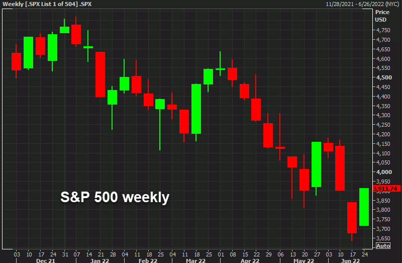 SPX weekly chart June 24