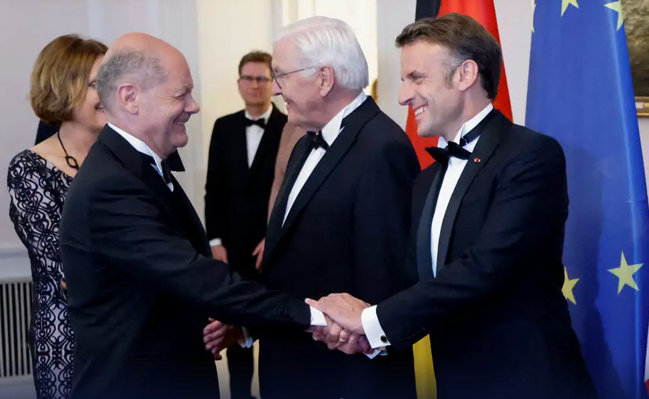Scholz Macron