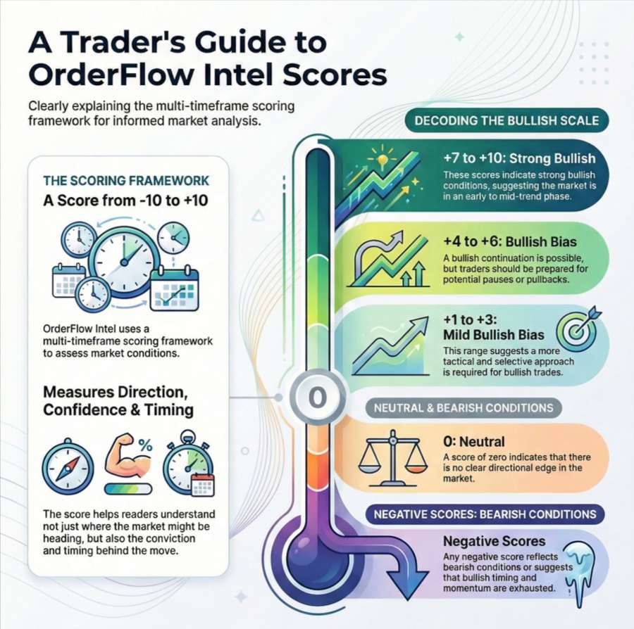 Scoring of orderFlow Intel at investingLive.com