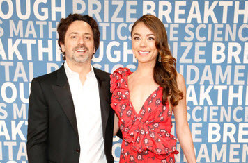 Sergey Brin and his wife, Nicole Shanahan