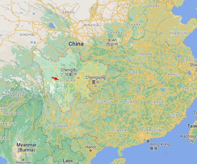 Sichuan province 21 August 2022
