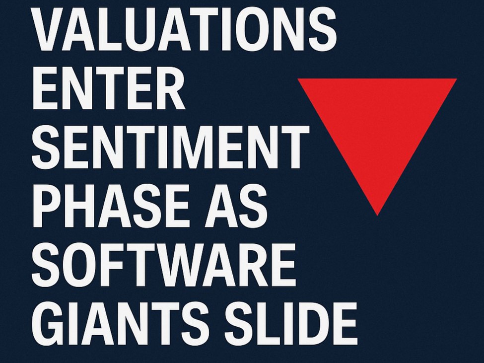 AI Stock Valuations Might Now Be Entering a Negative Sentiment Phase