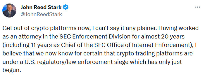 Stark tweet