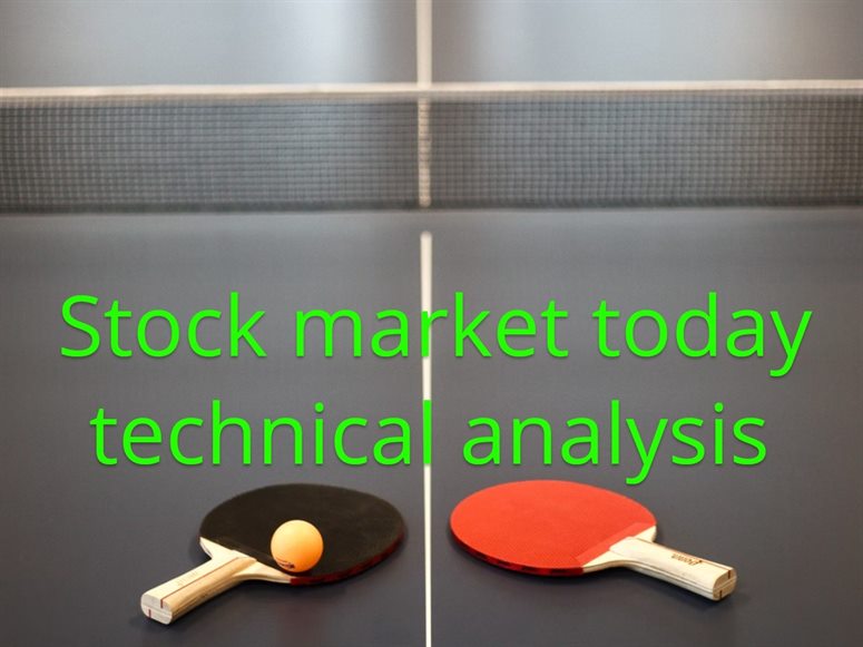 Stock market today, a technical analysis