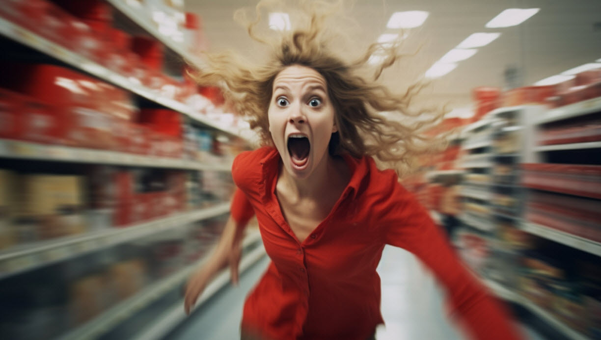 Supermarket inflation fear