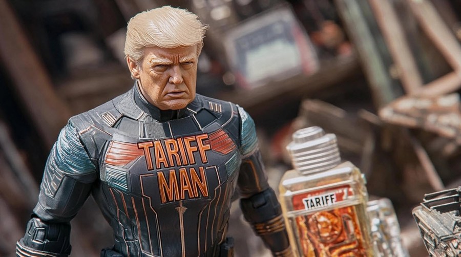 Tariff Man figurine 4 Trump