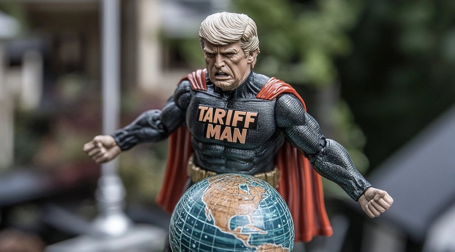 Tariff Man vs the world Trump