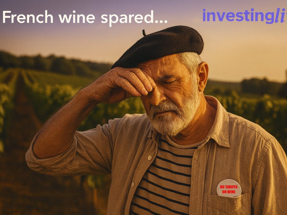 French wine and spirits federation are relieved but coming days are crucial. | investingLive