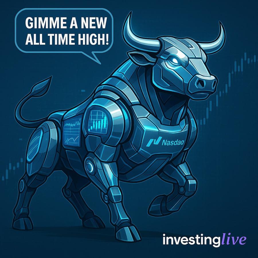 The Nasdaq mascot of this period
