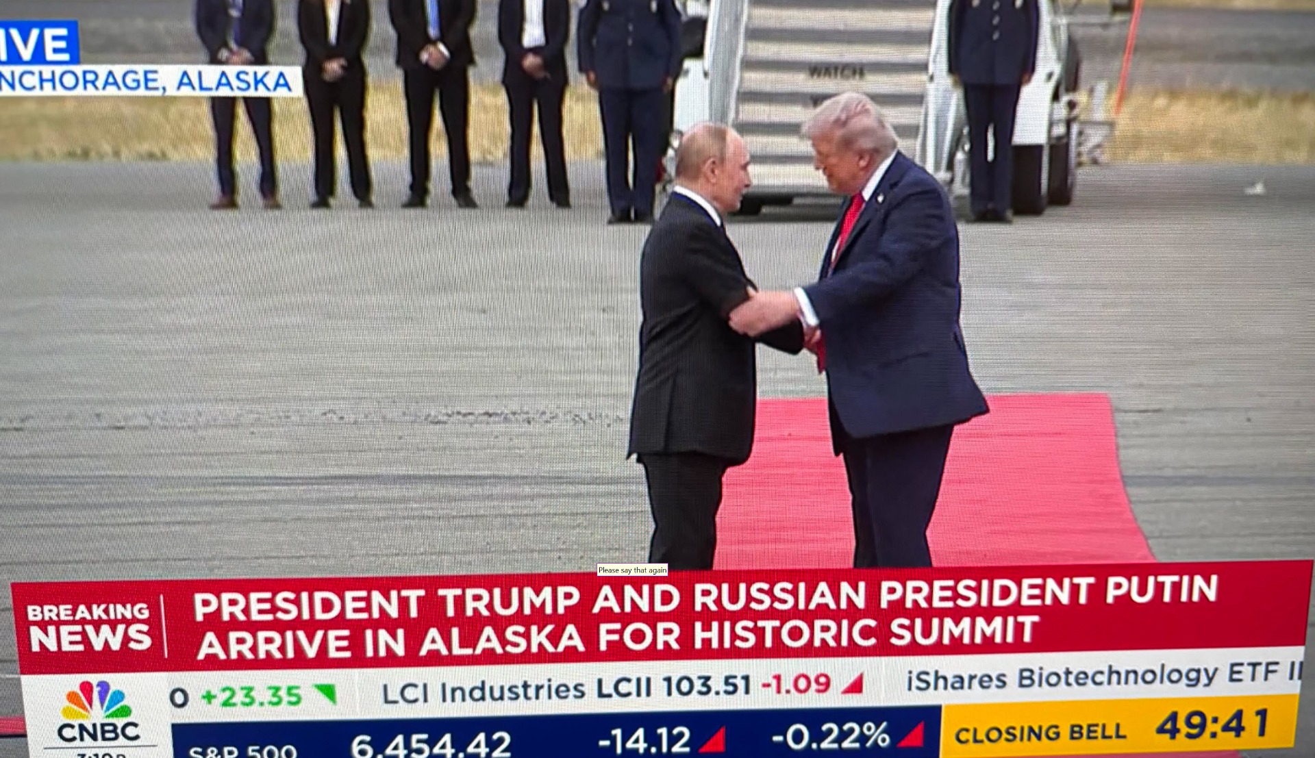The handshake