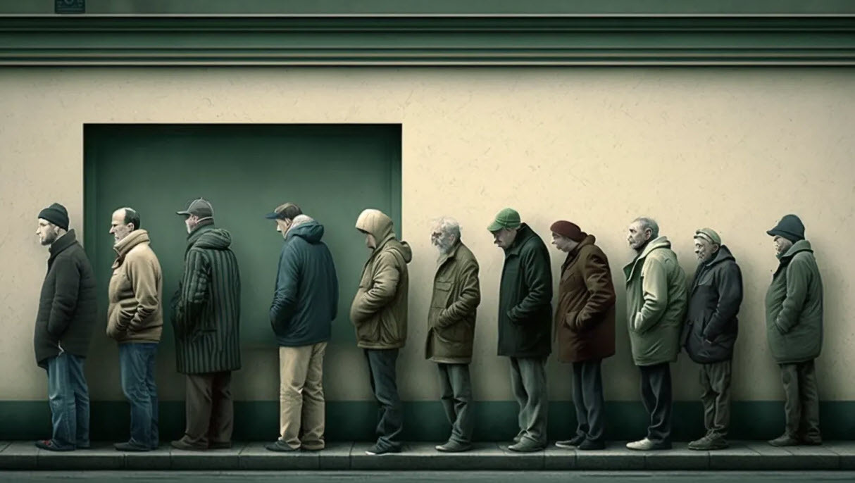 The old saying is if there's a lineup outside of your bank... get in it