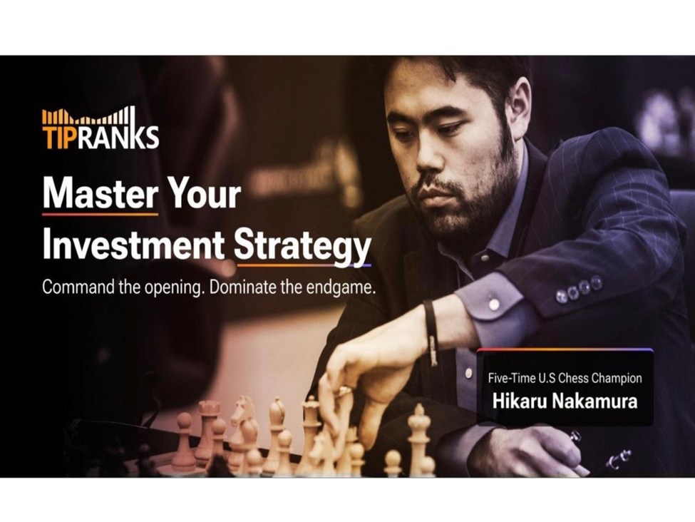 TipRanks to Become Official Sponsor of 5-Time U.S. Chess Champion Hikaru Nakamura