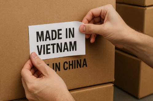 Transshipment fraud