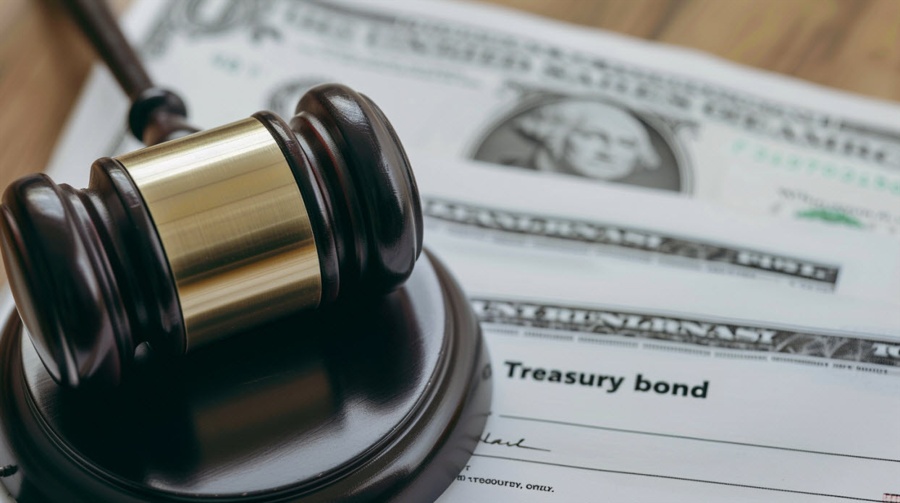 Treasury bond auction