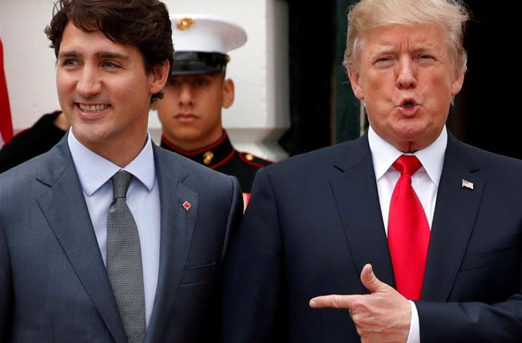 Trudeau Trump
