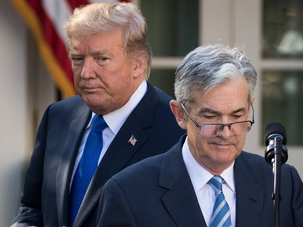 Trump keeps up with the Powell bashing again today Trump keeps up with the Powell bashing again today