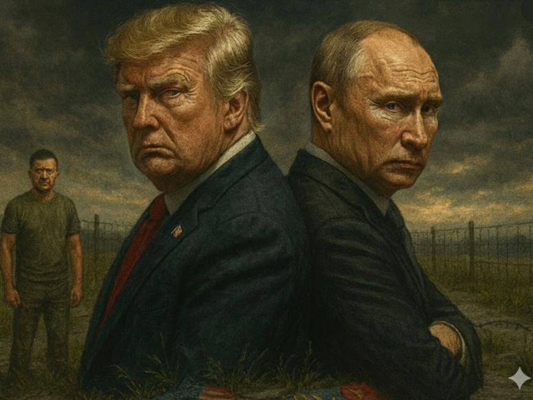 Trump Putin and Zelenskyy