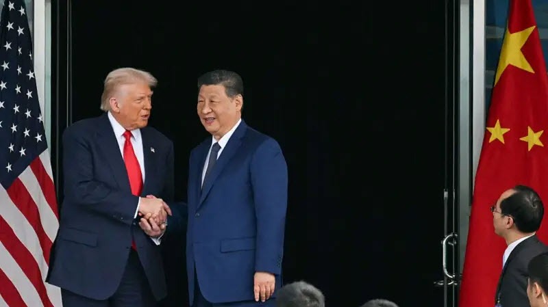 Trump Xi South Korea