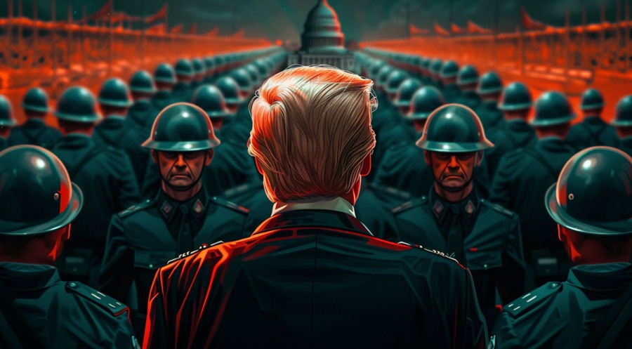 Trump dictator military