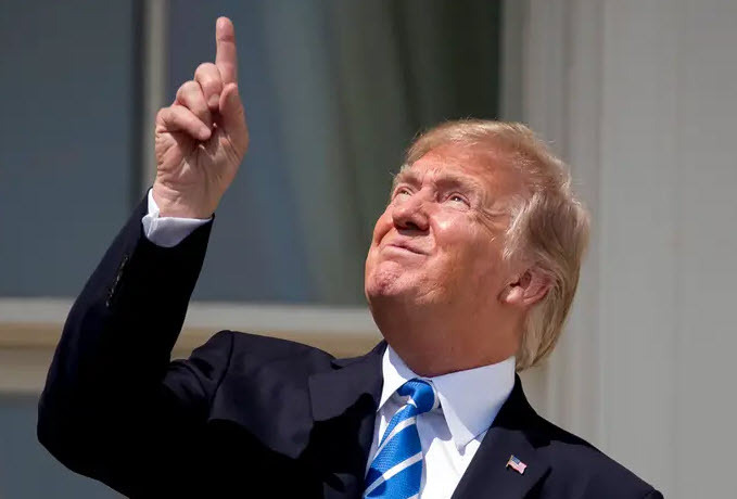 Trump eclipse