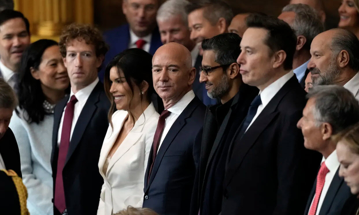 Trump inauguration billionaires