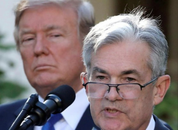 Trump looking at Powell