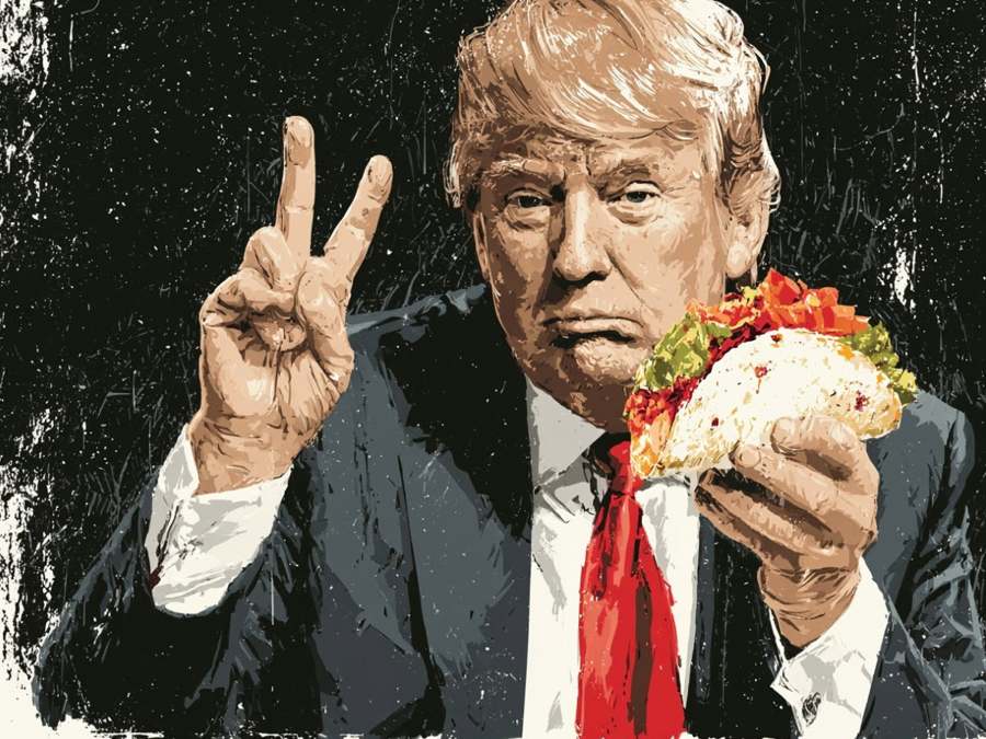 Trump peace taco
