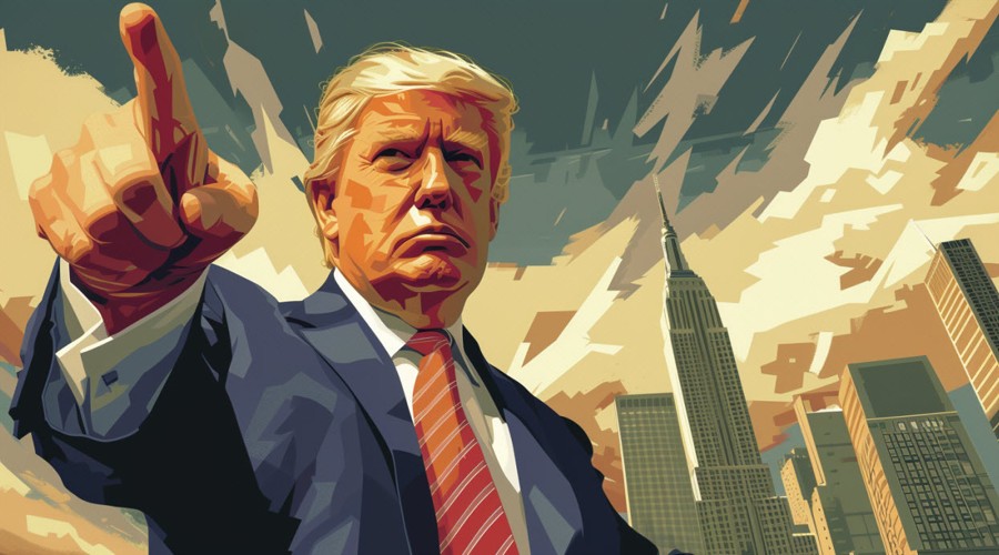 Trump portrait