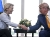 Trump von der Leyen Handshake