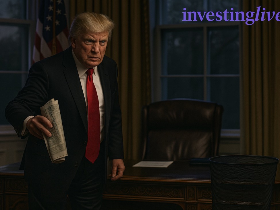 WSJ: Trump told by Justice Department that his name is among many in the Epstein files | investingLive