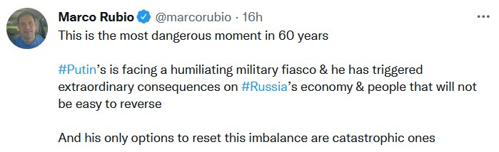 Tweet rubio