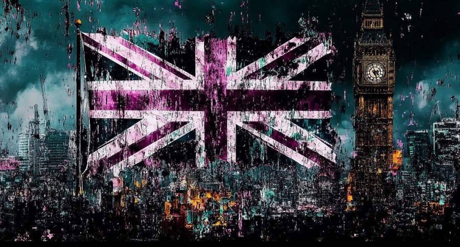 UK union jack GBP