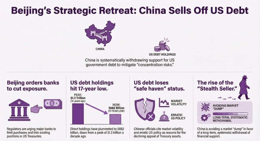 US CHINA TREAUSURIES