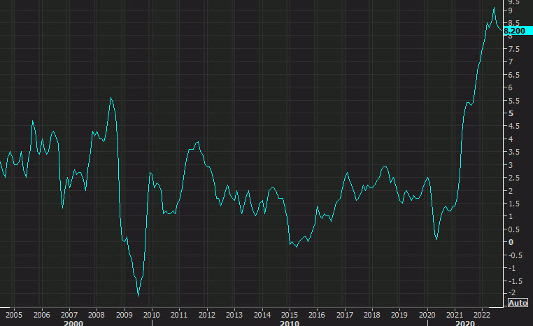 US CPI yy