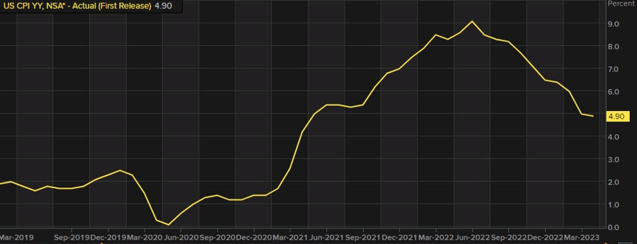 US CPI yy