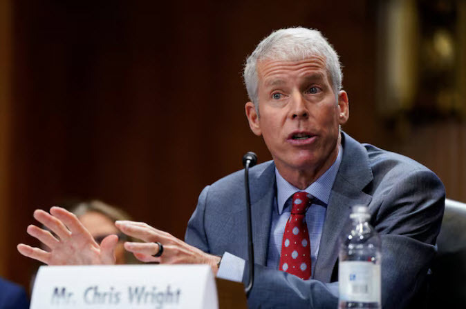 US Energy Secretary Chris Wright